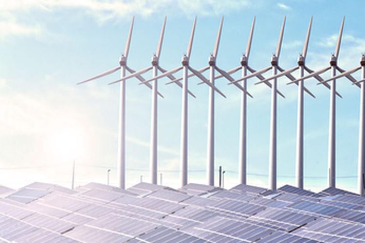 Sumber energi terbarukan: Panel Surya dan Energi Angin