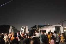 KA Brantas Alami Kecelakaan di Semarang, 6 Kereta Alami Keterlambatan