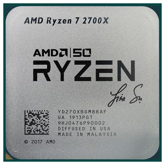 Prosesor AMD Ryzen 2700X Gold Edition