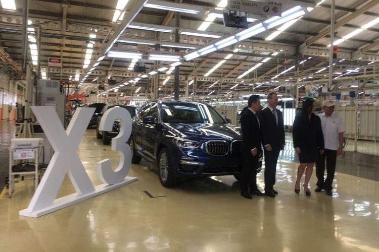 All-new BMW X3 yang diproduksi di BMW Production Network 2, PT Gaya Motor. 