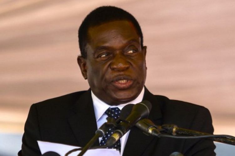 Mantan wakil presiden Zimbabwe, Emmerson Mnangagwa