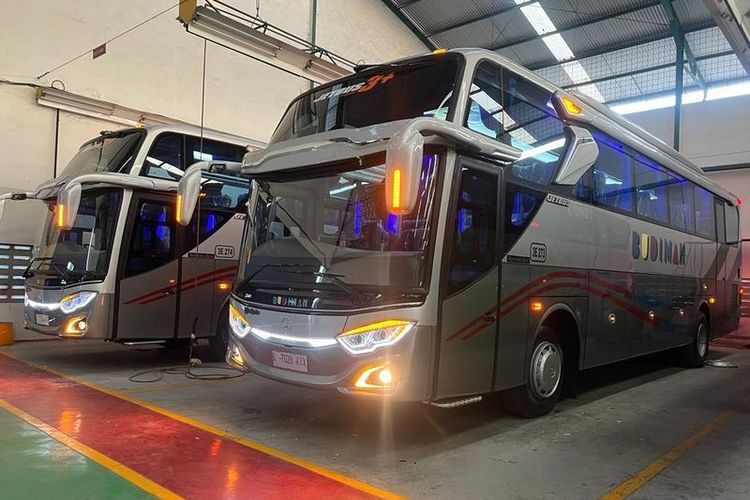 Bus AKAP baru PO Budiman