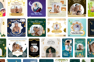 50 Link Twibbon Tahun Baru Islam 1448 H untuk Status WhatsApp, Tinggal Pakai 