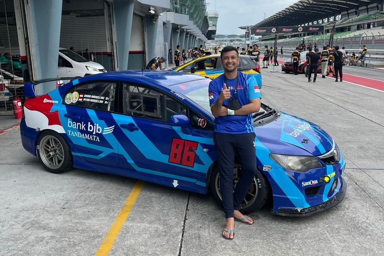 Umar Abdullah, juara Round-2 Malaysia Speed Festival 2023 di sirkuit Sepang, Malaysia