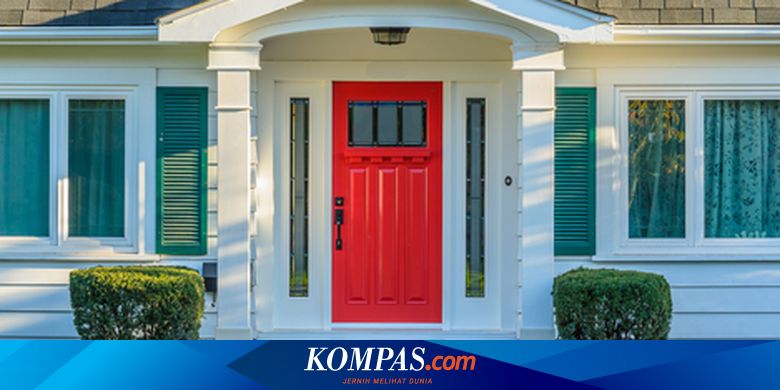 5 Warna Pintu Depan Rumah yang Harus Dihindari