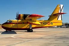 Pesawat Pengebom Air Yunani Jatuh Saat Padamkan Kebakaran, 2 Pilot Tewas
