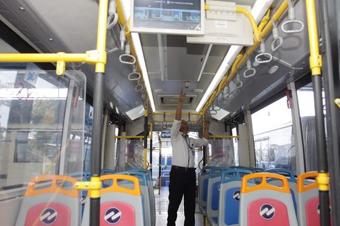 Bus Transjakarta Zhongtong yang Sempat Dikandangkan Kini Beroperasi Lagi