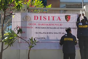 Bareskrim Sita Pabrik Pemurnian Emas PT Simba Jaya Utama di Sidoarjo
