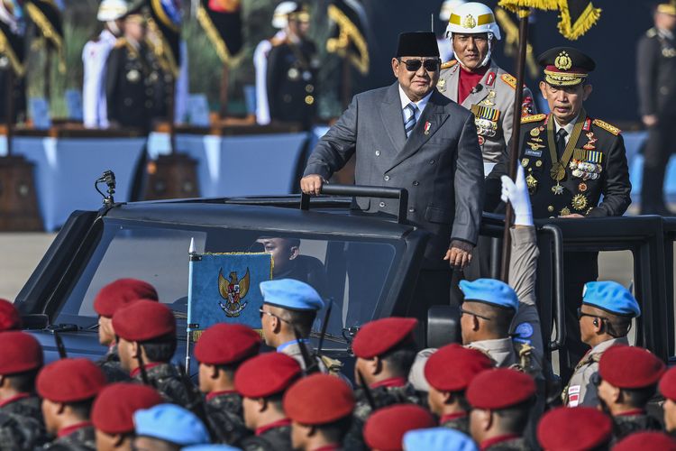 Di depan Prabowo, Kapolri Pamer 