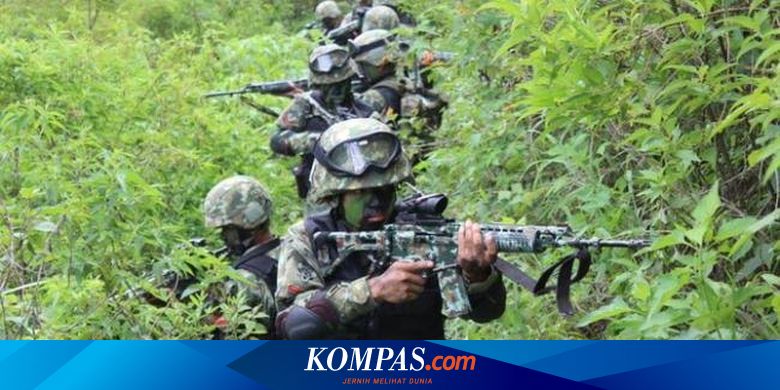 Kontak Tembak dengan KKB di Intan Jaya Papua, Seorang Prajurit TNI Gugur