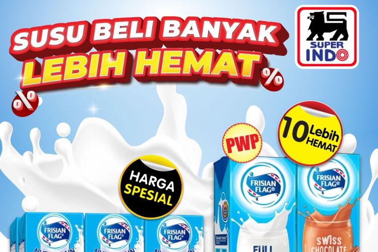 Promo Superindo Hari Ini 10 April 2026, Susu UHT Beli Banyak Lebih Hemat