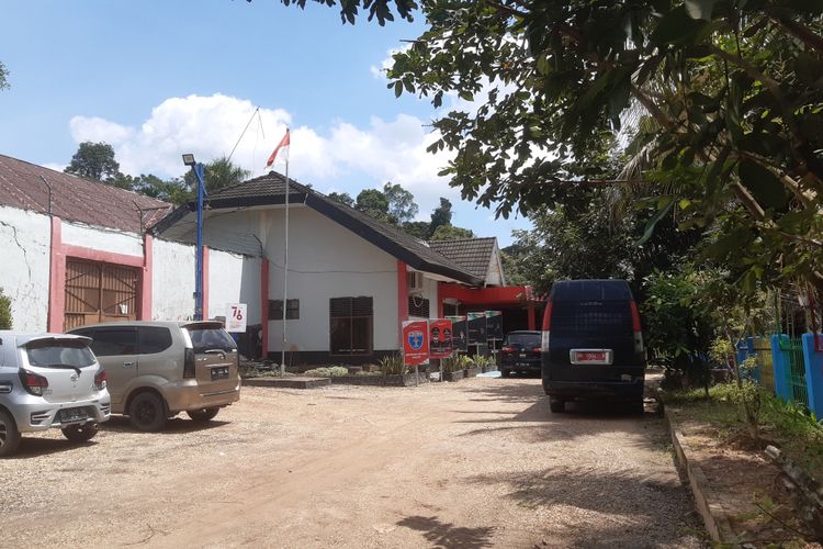 Suasana Lapas Anak Batanghari, pada Selasa (16/11/2021). Polres Batanghari menitipkan tahanan karena gedung mereka direnovasi dan lapas Batanghari penuh. Ada 24 tahanan Polres Batanghari kabur dari lapas ini pada Senin (15/11/2021).