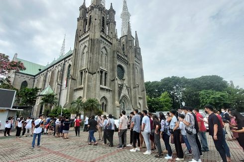 Misa di Gereja Katedral Jakarta Sudah Dibuka untuk Umat Lintas Paroki