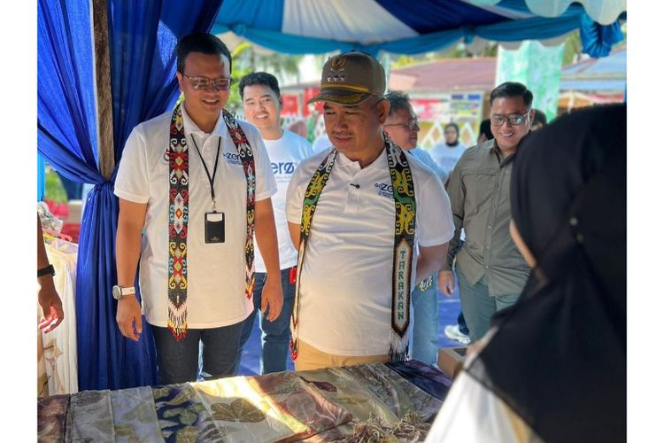 Telkom Dorong UMKM Berkelanjutan lewat GoZero% Goes to Borneo di Kaltara