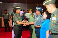 Panglima TNI Pimpin Laporan Kenaikan Pangkat 37 Perwira Tinggi, 23 di Antaranya Pecah Bintang
