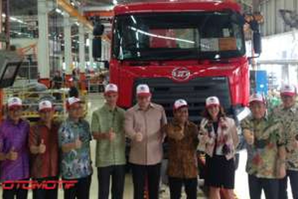 Peresmian Pabrik Perakitan Pertama UD Trucks di Indonesia