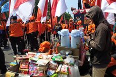 Tukang Sayur hingga Pedagang Starling Ramaikan Pendaftaran Partai Buruh ke KPU