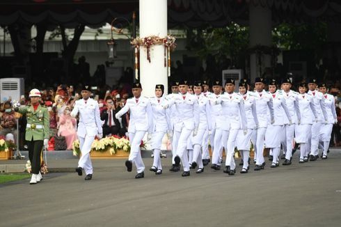 Mengenal Formasi Pasukan 17, 8, dan 45 dalam Paskibraka