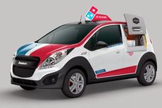 Chevrolet Spark Disulap Jadi Muat 80 Pizza