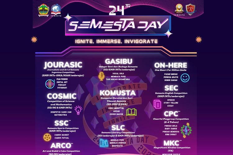 Sekolah Semesta, Semarang, Jawa Tengah kembali menggelar acara tahunan ?Semesta Day 2023? 