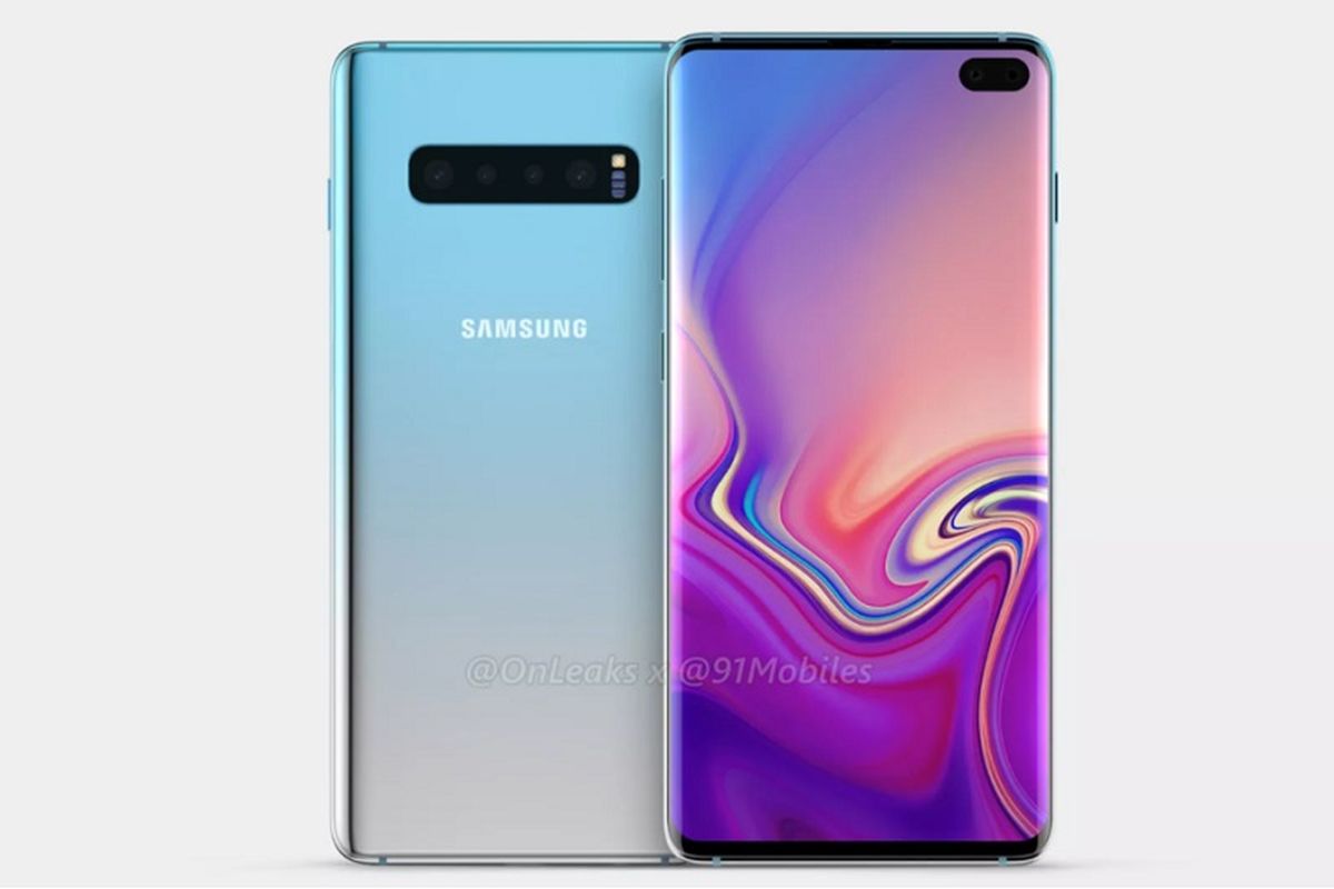 Bocroan penampakan Galaxy S10 Plus