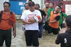 Seorang Ibu di Kapuas Hulu Melahirkan Saat Banjir Merendam Rumahnya