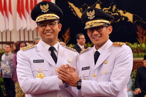 Saat Sandiaga Enggan Bahas Utang Rp 50 Miliar yang Disebut Tim Anies Sudah Selesai...