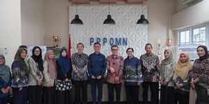 BPJPH melakukan benchmarking ke Pusat Pengembangan Pengujian Obat dan Makanan Nasional (PPPOMN) Badan Pengawas Obat dan Makanan untuk memperkuat standardisasi laboratorium pengujian halal nasional, sekaligus mengembangkan jejaring layanan di berbagai daerah.