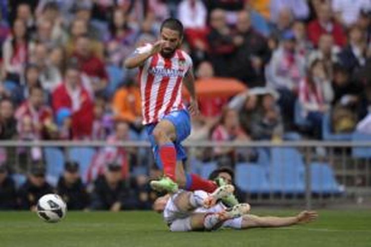 Gelandang Atletico Madrid, Arda Turan.