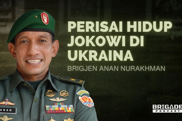 Kisah Perisai Hidup Jokowi saat Kunjungan ke Ukraina | Brigade Podcast