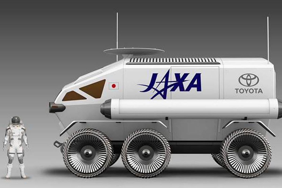 Toyota bekerja sama dengan JAXA berencana untuk membuat wahana antariksa penjelajah permukaan Bulan