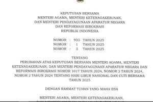 Alasan Pemerintah Tetapkan Senin 18 Agustus 2025 Jadi Hari Cuti Bersama