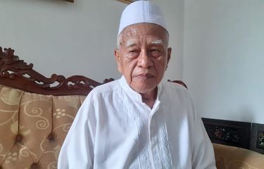 Tokoh agama di Lubang Buaya, Jakarta Timur, yang menjadi saksi peristiwa Gerakan 30 September 1965 yang dikaitkan dengan Partai Komunis Indonesia (PKI) Foto diambil pada Jumat (1/10/2021).