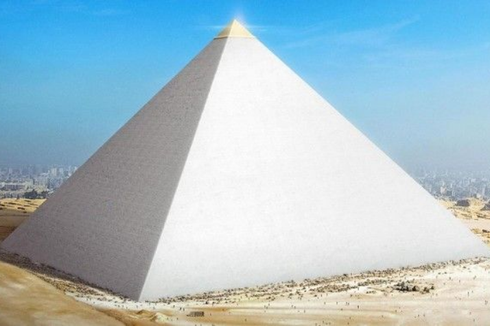 Seperti Apa Bentuk Piramida Mesir saat Pertama Kali Dibangun?