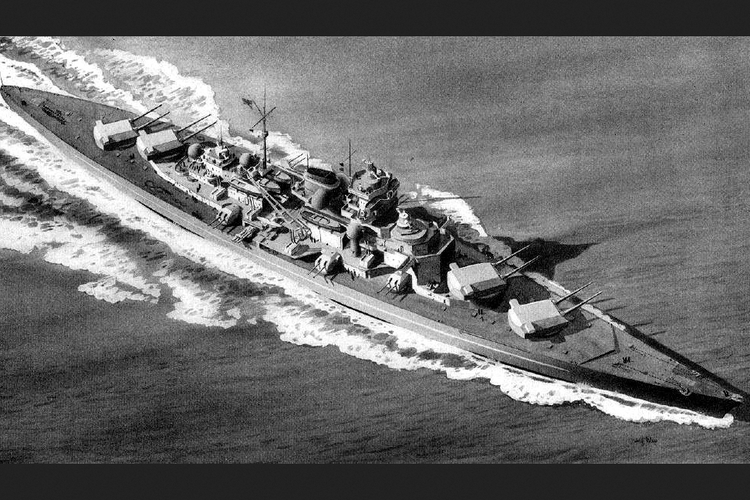 Kapal perang Tirpitz adalah kapal perang terbesar milik Jerman yang beroperasi pada masa Perang Dunia II.
