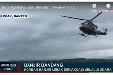 PMI Kerahkan Haglund dan Helikopter Tembus Medan Bencana di Jabar dan Banten
