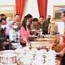 Saat Jokowi Cerita Isu Terkini, Kesibukan, hingga Hobinya Sambil Makan Bersama Wartawan