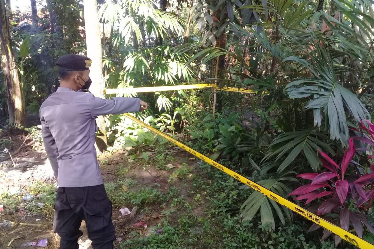 Lokasi pembuangan bayi yang dilakukan pelajar Jember karena hamil di luar nikah