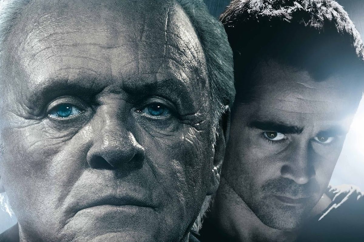 Anthony Hopkins dan Colin Farrell dalam film Solace