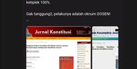 Kronologi Dugaan Plagiarisme Dosen Universitas Tomakaka, Terungkap Saat Cek Google Scholar