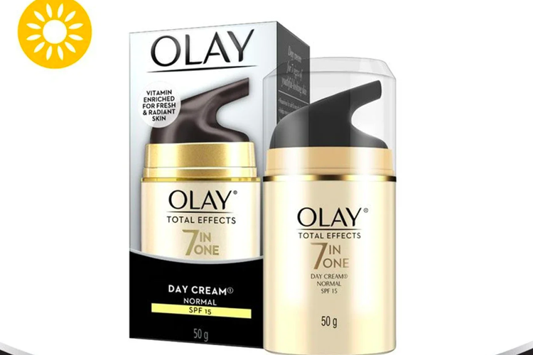 Olay Total Effects 7 in One Day Cream Gentle, moisturizer untuk kulit kusam