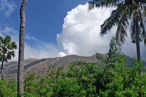 Gunung Ile Lewotolok Keluarkan Awan Panas Guguran, Jarak Luncur Capai 700 Meter