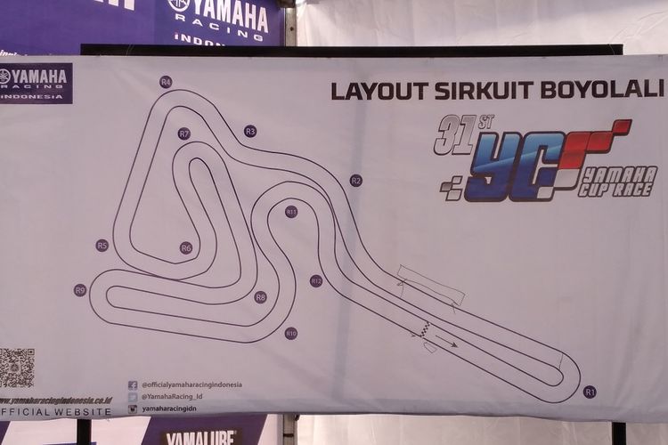 Layout Sirkuit Gokart, Boyolali, Jawa Tengah