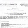 Lowongan Kerja Dosen Tetap Non-PNS UI 2023, Simak Syarat dan Jadwalnya