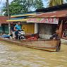 Potret Korban Banjir Langkat: Evakuasi Motor Pakai Sampan, Gatal-gatal, Bantuan Beras 2 Ons