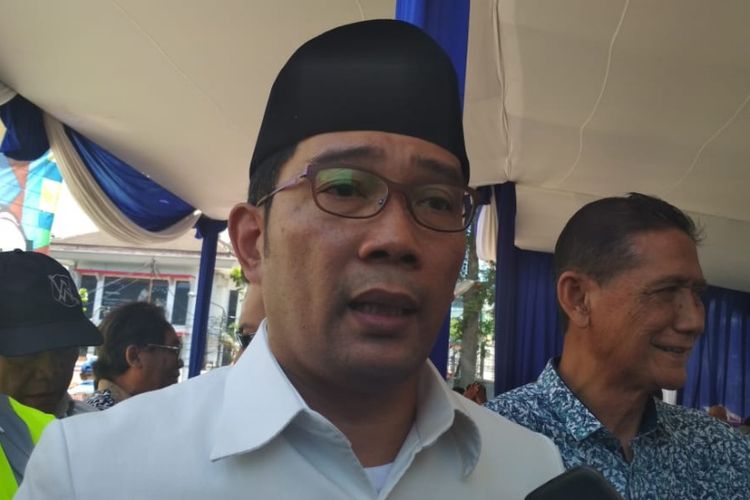 Wali Kota Bandung Ridwan Kamil saat ditemui di Jalan Merdeka, Bandung, Selasa (4/9/2019).