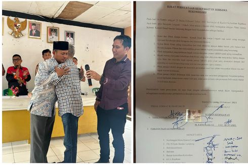 Jemaat GKKD Maafkan dan Peluk Ketua RT di Lampung, Ini 6 Poin Perdamaian yang Disepakati
