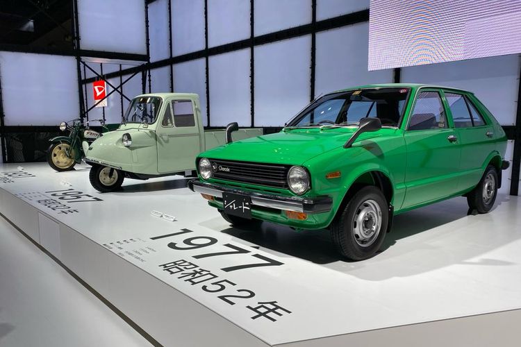 History kendaraan Daihatsu di Japan Mobility Show 2023