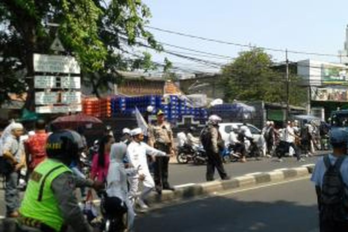 Kompleks Dewan Pimpinan Pusat Front Pembela Islam (FPI), Petamburan, Jakarta Pusat.