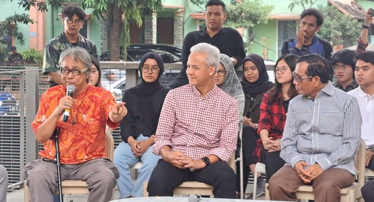 Persiapan Debat Pilpres Pamungkas, TPN Ganjar Minta Masukan Butet Kartaredjasa